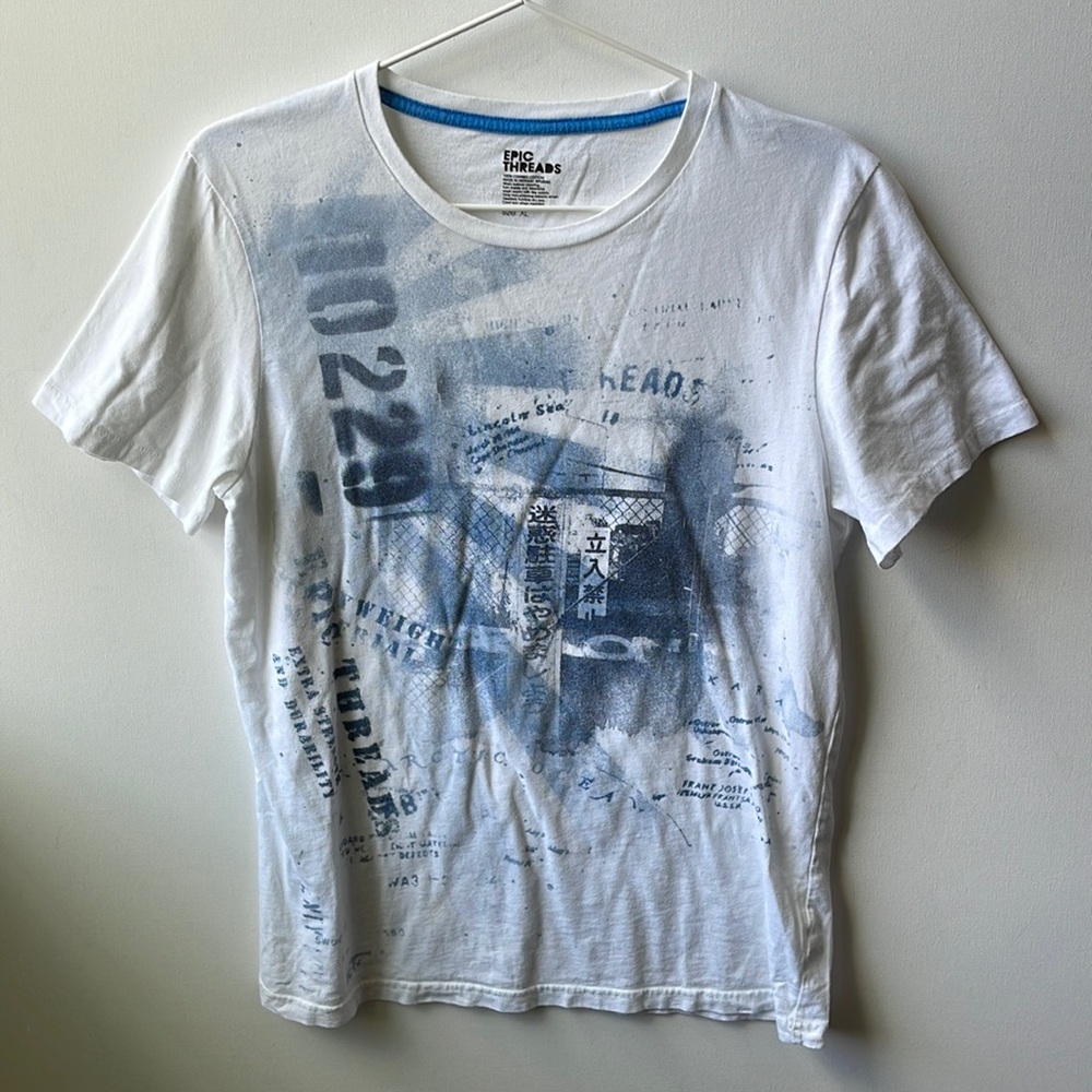Epic Threads Boys T-Shirt | White | XL
